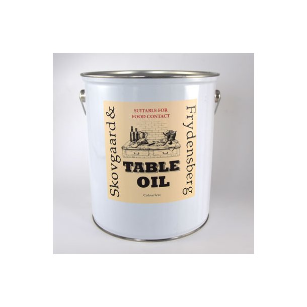 Table Oil - Træolier - Farvefabrikken Skovgaard & Frydensberg